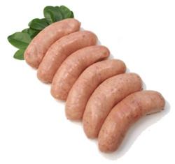 PJ's Sausages: 100% Chicken Plain Sausages